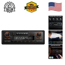 Vintage Style Bluetooth Enabled Radio Essential Stereo For Classic Vehicles