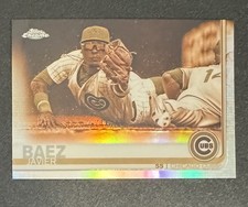 Javier Baez 2019 Topps Chrome Sepia Refractor #48 - Chicago Cubs