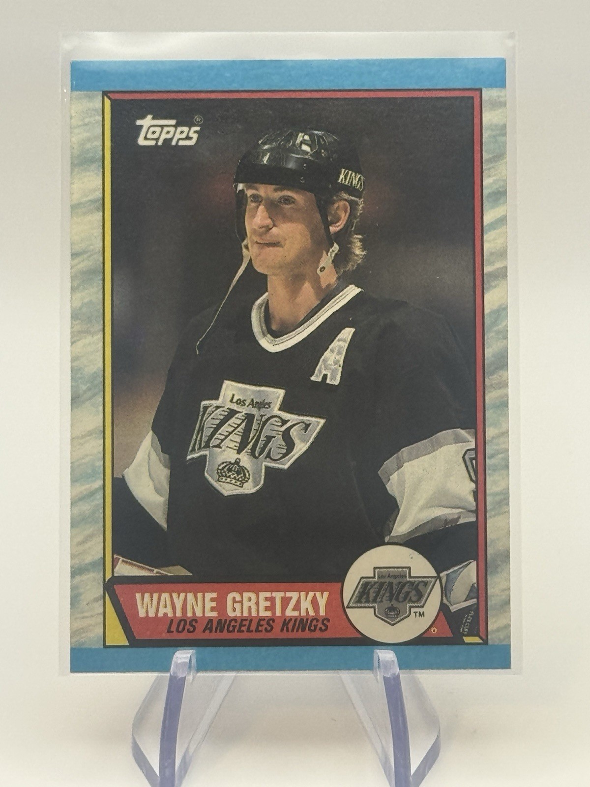 1989-90 Topps- Wayne Gretzky #156 Los Angeles Kings HOF MVP