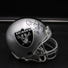Phil Villapiano Signed Mini Helmet Raiders Autograph Inscribed SB XI ZJ22351