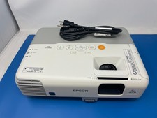 Epson PowerLite 95 3LCD H383A Projector Under 1750 Lamp Hours 2500 lumens Tested