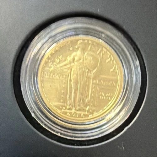 2016-W Standing Liberty Gold Quarter — photo from the most recent tracked eBay sale