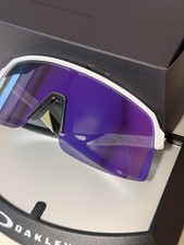 Oakley Sutro Lite OO9463 Matte White Frame PRIZM Purple Lens Sunglasses