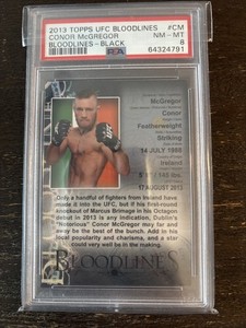 Conor Mcgregor Rookie Card | eBay
