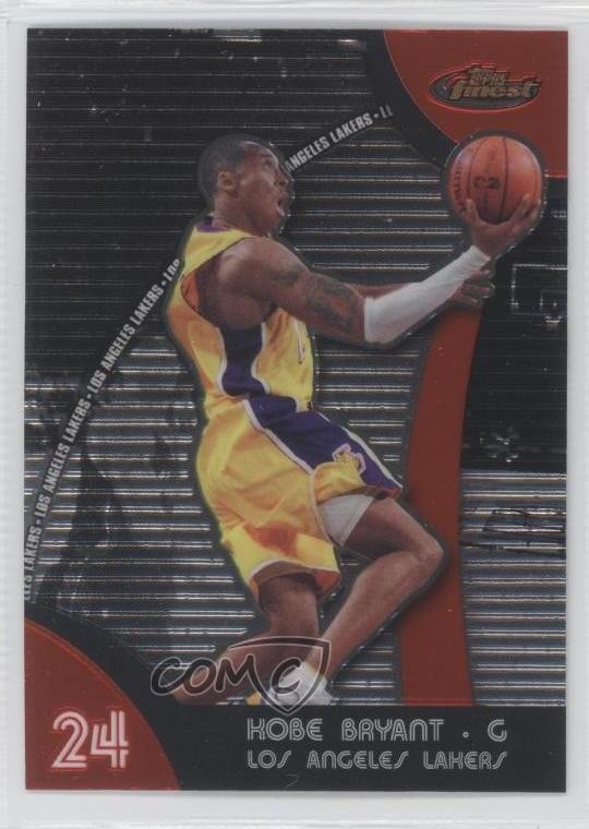 2007-08 Topps Finest Kobe Bryant #24 HOF 2u3