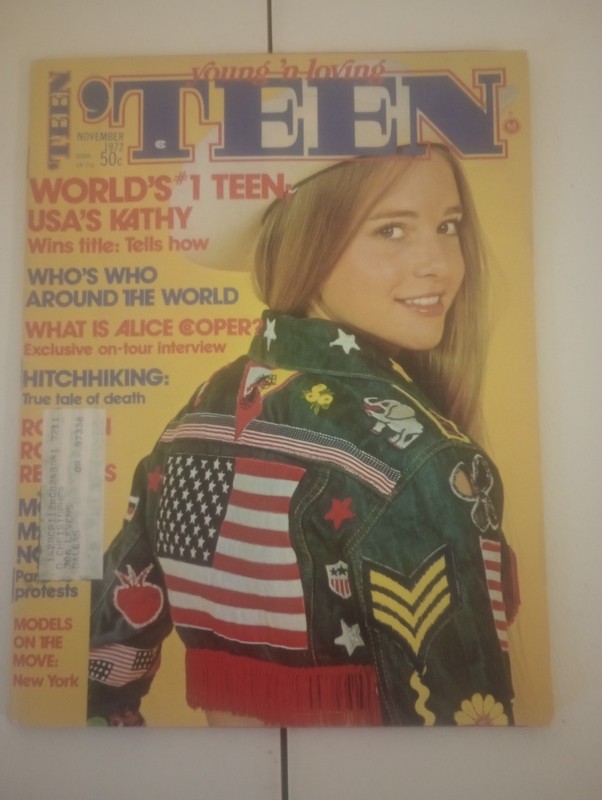 Teen November 1972 Alice Cooper Interview.