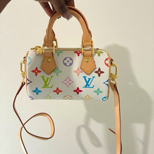 Louis Vuitton x Murakami White Multicolor Mon...