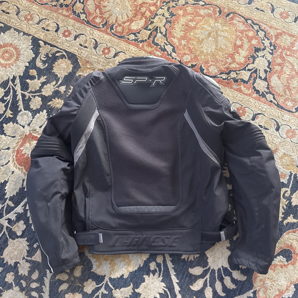 Dainese Super Speed TEX SPR Racing Motorcycle Jacket Size 58 Back