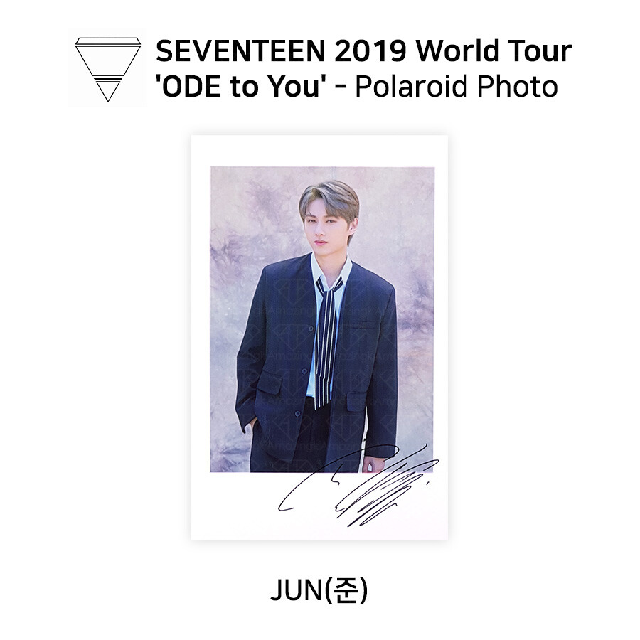 SEVENTEEN 2019 World Tour Ode To You Polaroid Photocard | eBay