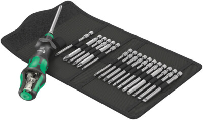 Wera 057482, Kraftform Kompakt Turbo 1, 19 Pieces