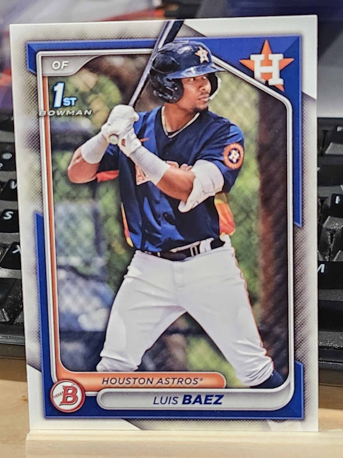 2024 Bowman Prospects #BP-66 Luis Baez 1st Bowman Houston Astros