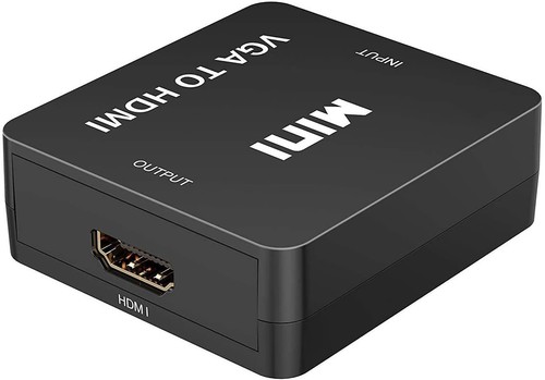 VGA to HDMI Active Adapter Converter w/Audio PC VGA Source Output to TV/Monitor - Picture 3 of 7