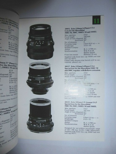 Hasselblad System Catalogue 1973 - Picture 3 of 4