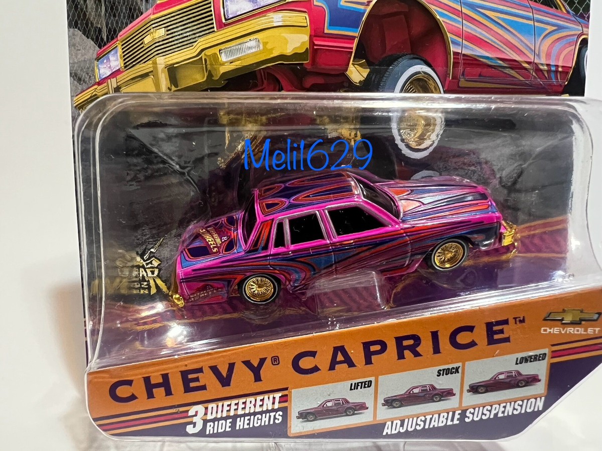 Maisto 1/64 1997 Chevy Caprice Lowriders With Adjustable