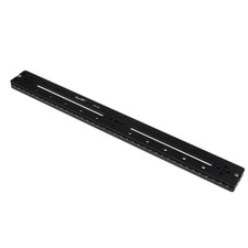 Extender Rail 400mm Long Sliding Rail Quick Release Plate fr Arca Ballhead Clamp