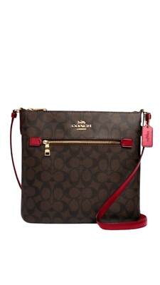 Coach Rowan File Handbag In Signature Canvas (New with tags) Regular Price: $250