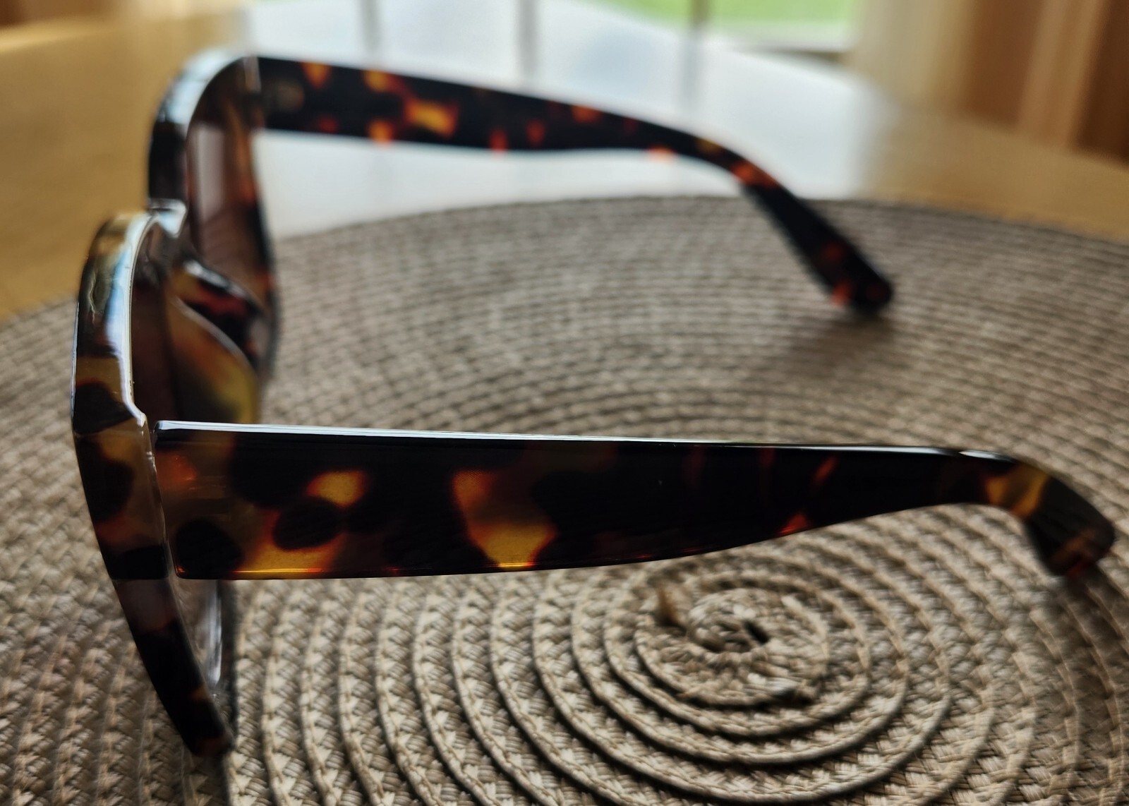 JuicyOrange Tortoise Brown Gradient Oversized Sun… - image 2