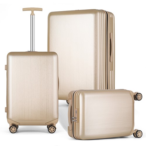 3 Piece Luggage Set Hard Shell Suitcase with Spinner Wheels TSA Lock 20" 24" 28" - Picture 16 of 23