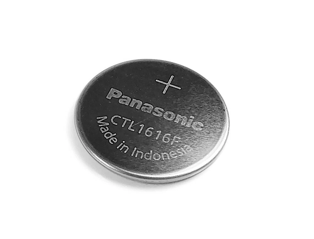 Panasonic Akku CTL 1616 Lithium passt in Solar Casio Uhren Modelle 
