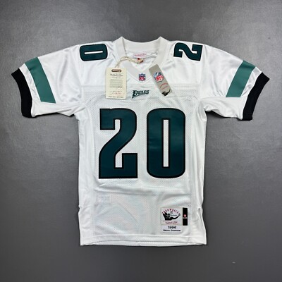 100% Authentic Brian Dawkins Mitchell & Ness 1996 Eagles Jersey Size 36 S Mens