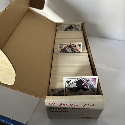1991 NFL Pacific Pro Football Plus 1- 550 Card Collectors Set