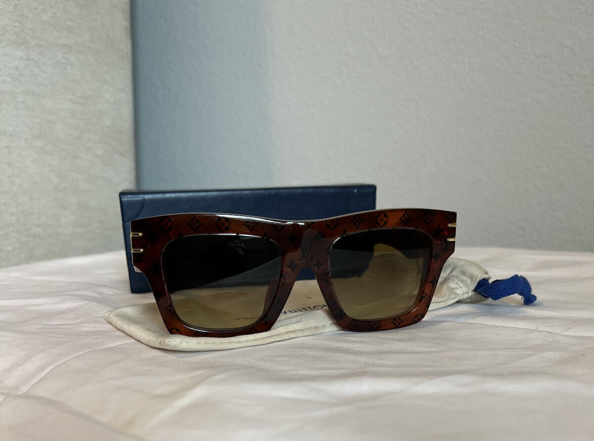 LOUIS VUITTON Acetate Blade Sunglasses Z1483E Tortoise | eBay LOUIS VUITTON Acetate Blade Sunglasses Z1483E Tortoise | eBay