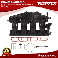 Intake Manifold Fits Audi A3 A4 TT Quattro VW Eos Golf R GTI Jetta 06F133201P