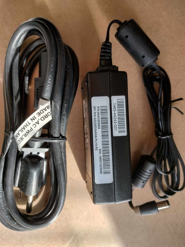 New Original Polycom FSP025-DINANS 1465-44243-001 48V 0.52A Power Adapter&Cord