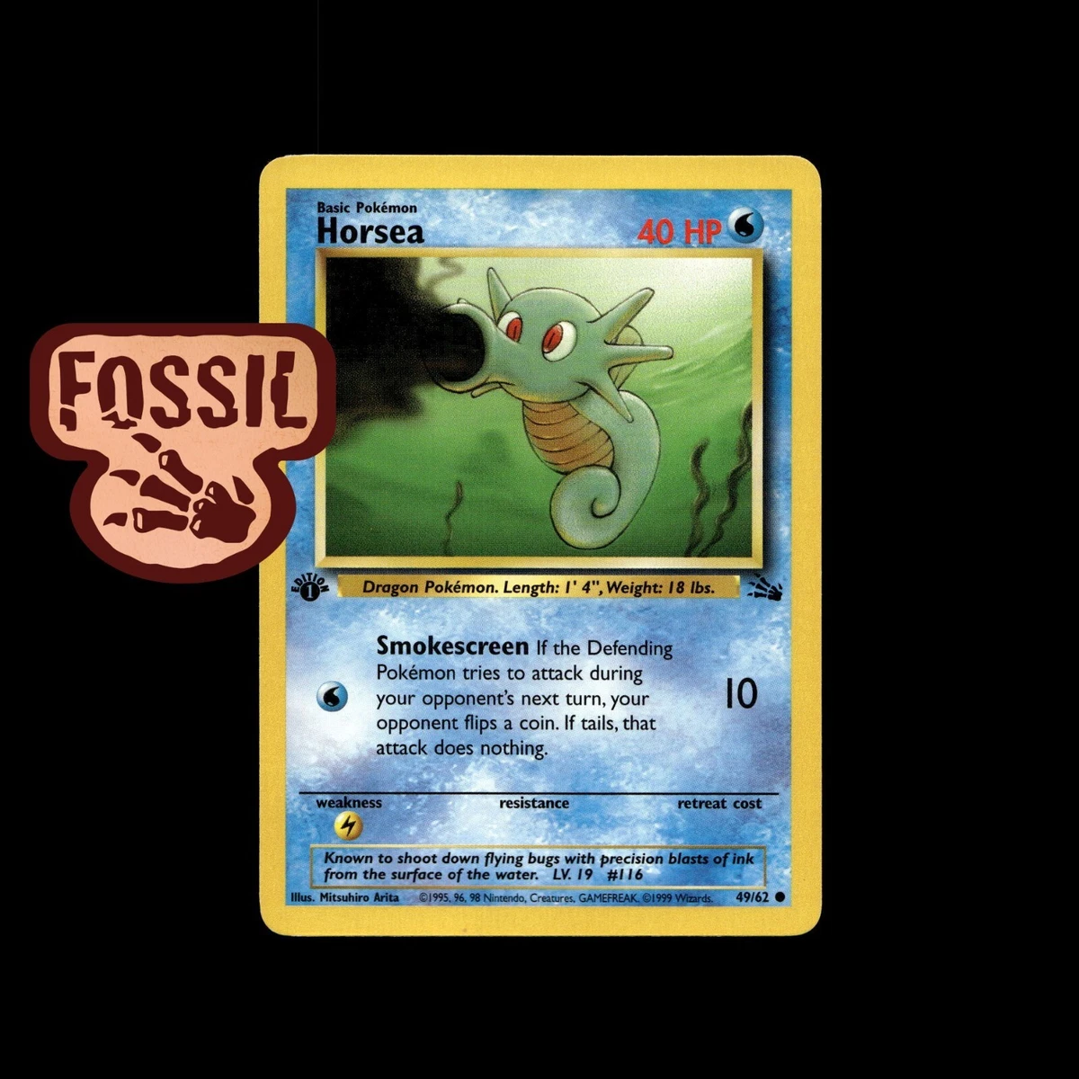 horsea pokemon card price Amazon.com: Pokemon - Horsea (30/160)