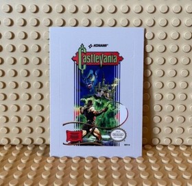 Custom LEGO Cartridge Labels Stickers for LEGO NES 71374 MOC CHOOSE YOUR OWN