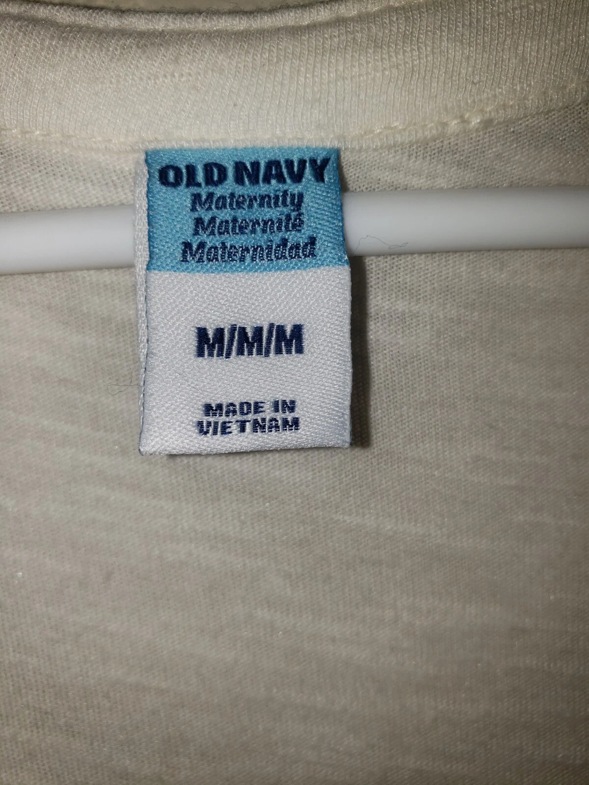 OFF WHITE Abito maternità Bianco sporco bambino nucleo maternità nucleo bambino nucleo gravidanza