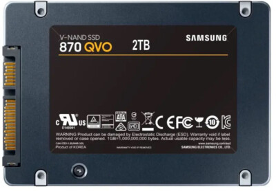 (NEW) SAMSUNG 2TB 870 QVO SSD SATA 2.5'' SOLID STATE DRIVE MZ-77Q2T0B