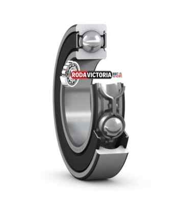 SKF  RLS6 2RS Deep Groove Ball Bearing, Rubber Sealed 3/4''x7/8''x9/16''