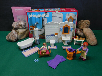 Playmobil Nostalgie Badezimmer Mit Wanne Ahnlich 5318 A 2004 Mit Ba Und Ovp Ebay