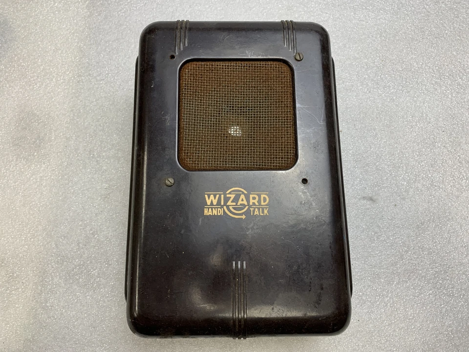 VINTAGE Wizard Bakelite Model D2606 Handi Talk Intercom Western Auto Supply 1940 - Image 4 of 4