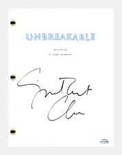 Spencer Treat Clark Signed Autographed UNBREAKABLE Movie Script ACOA COA
