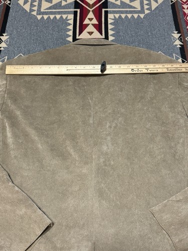 Lauren Ralph Lauren Corduroy Blazer Mens 48L Brown Paisley BR - Picture 9 of 9