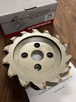 10  90 degree MFWN90 face mill, w. Kyocera WNMG080616 14 inserts  #506-WNMG10