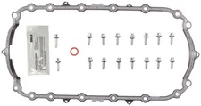 Engine Oil Pan Gasket Set-VIN: U Mahle OS32486