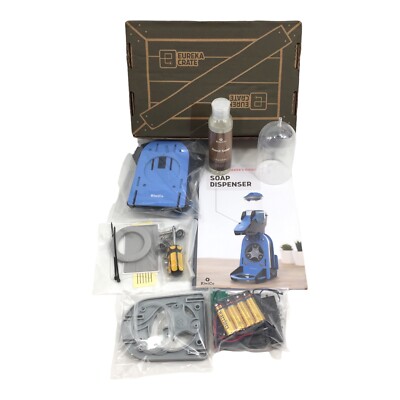 New Kiwi Co Eureka Crate Build Your Own Soap Dispenser Educational Create Learn