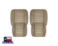 2002 2003 2004 2005 Ford Excursion Limited Rear 2nd Captain Chair Covers In Tan 2002 2003 2004 2005 Ford Excursion Limited Rear 2nd Captain Chair Covers In Tan