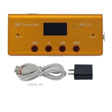 DMX Recorder512 Stage Performance Recorder 1-Channel DMX512 Input 32G Memory