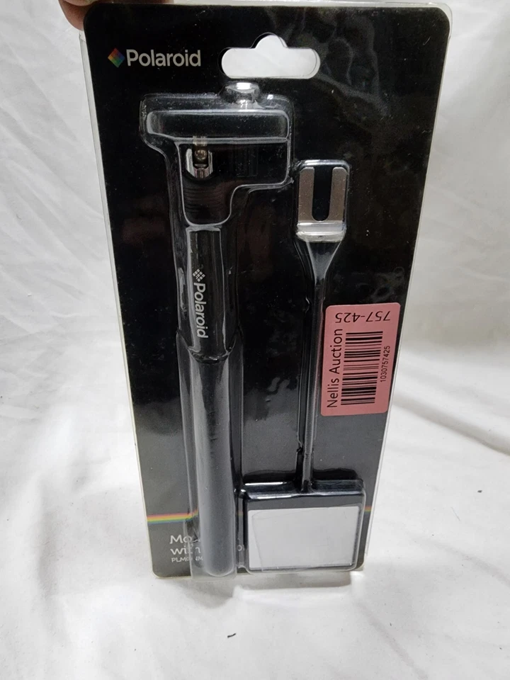 Monopie portátil autorretrato extensor de cámara Polaroid con espejo se extiende a 37" Foto 2 de 4