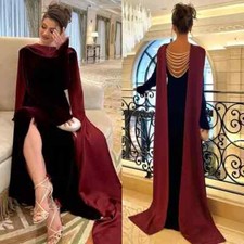 Exquisite Asymmetrical One-Shoulder Mermaid Evening Gown Beading Hugging Satin