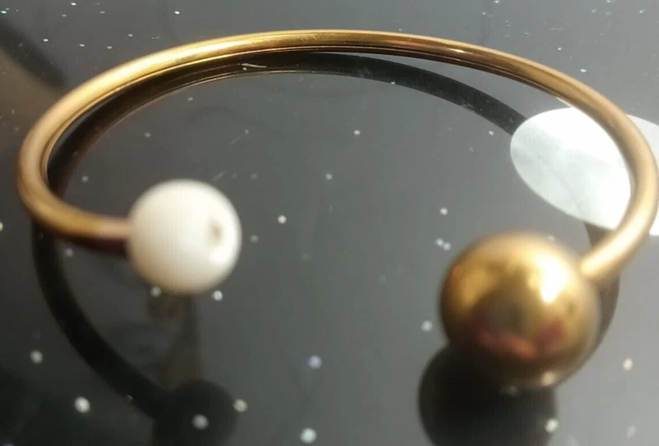 Pulsera Joop Damas Brazalete Dorado Delicado Mujer Acero Inoxidable Foto 4 de 4