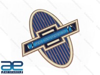 Antike Chevrolet Emblem Mit Chevy Logo 1930Er KüHlergrill Schild Badge
