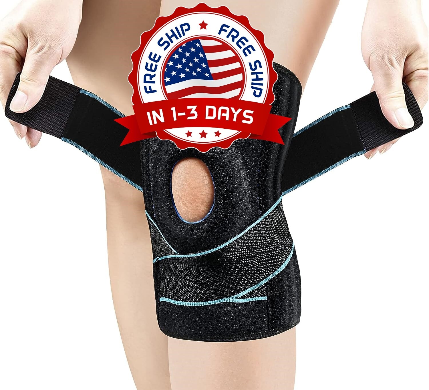 Rodillera Ortopedica Para Dolor De Rodillas Trabajo Rodilleras Estabilizadora EE. UU.