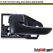 Black Interior Door Handle for Toyota Solara 2004 2005-2008 Front Driver Side