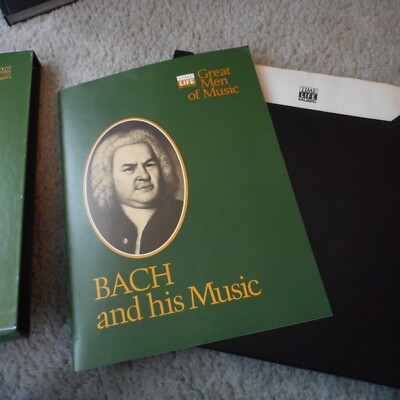 Time Life Records Great Men of Music 4 LP Box Set Bach Vinyl | eBay