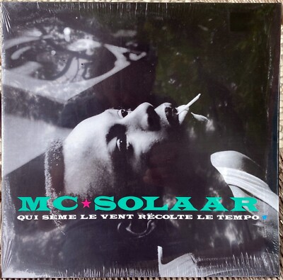 33t MC Solaar - Wer sät den Wind sammelt das Tempo - ED LIMITED VINYLE GRÜN - LP